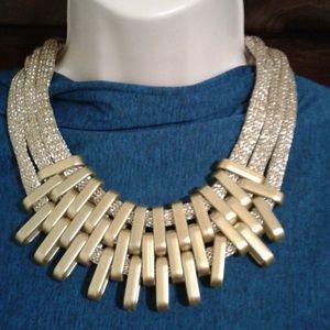 New lightweight plastic chain link choker necklace